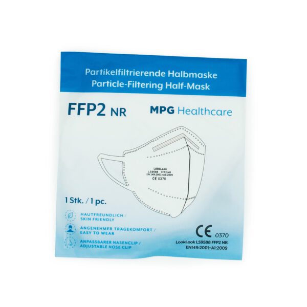 Verpackungseinheit einer FFP2 Maske